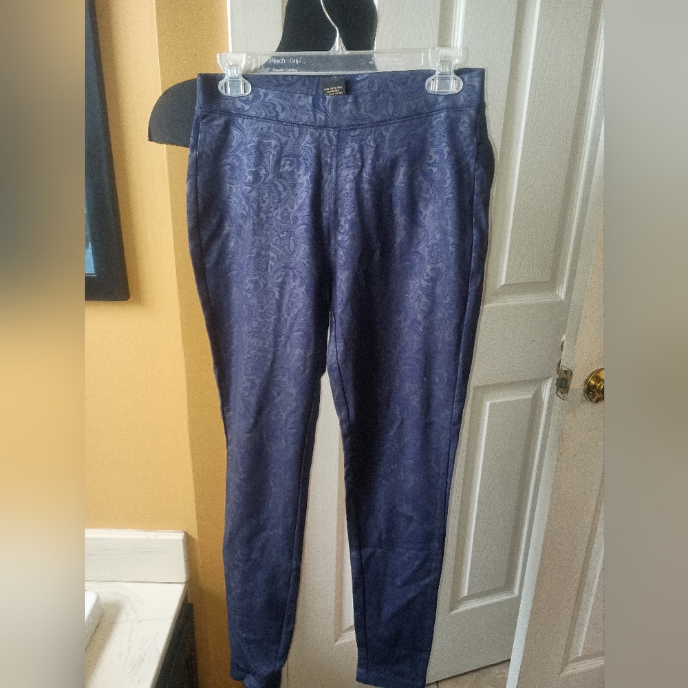 IMAN Navy Patterned Pants